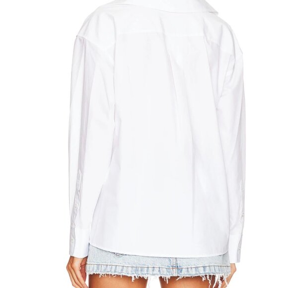 Alexander Wang Butterfly Pull Up Button Down Shirt | Sold out everywhere - Picture 3 of 4